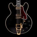 Pre-Owned 2015 Gibson Custom Shop ES-355 With Bigsby Ebony WIth OHSC
