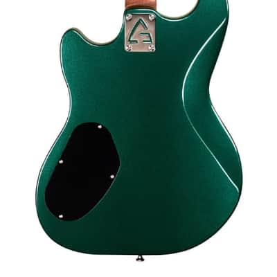 Guild Surfliner Deluxe Evergreen Metallic Electric Guitar w/ Floating Vibrato image 3