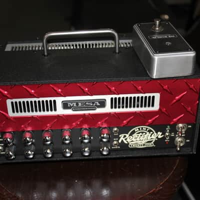 Mesa Boogie Mini Rectifier Twenty-Five (Red) 2-Channel 25-Watt Guitar Amp Head image 1