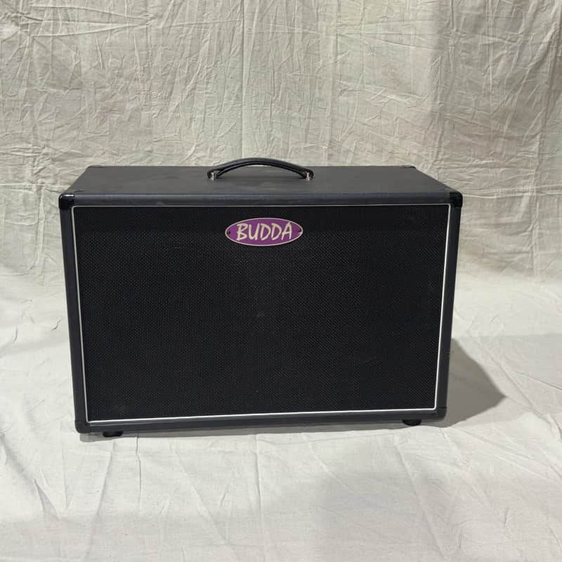 Budda 2x12 Closed-Back Speaker Cab - Black image 1