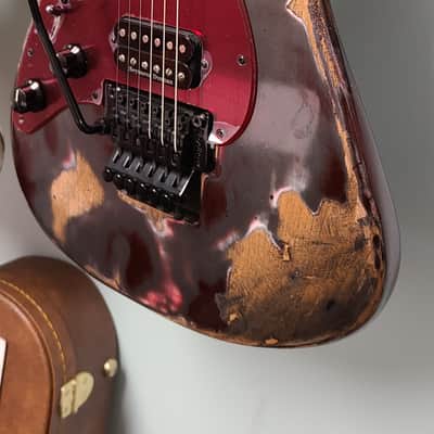 Betti Jean refinished Charvel Pro-Mod So-Cal Style 1 HH FR M Left Handed custom hand sprayed 1 of 1 image 5