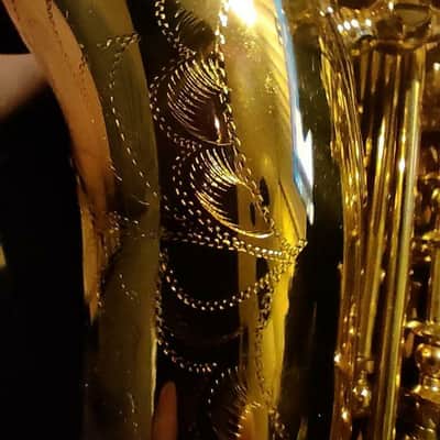 Jäger Soprano Saxophone 1990 Gold lacquer image 4