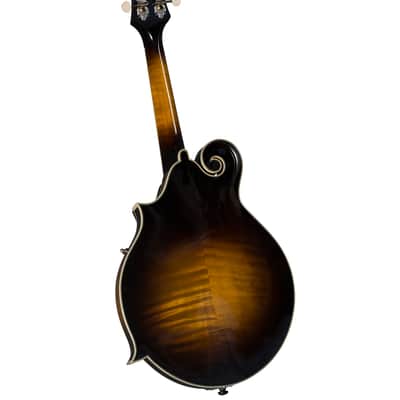 Kentucky KM-750 Deluxe F-model Mandolin – Vintage Sunburst image 2