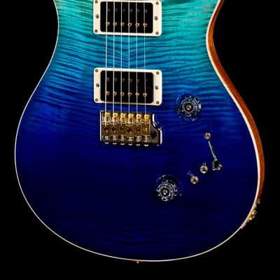 PRS Custom 24-08 Blue Fade 10 Top (299) image 1