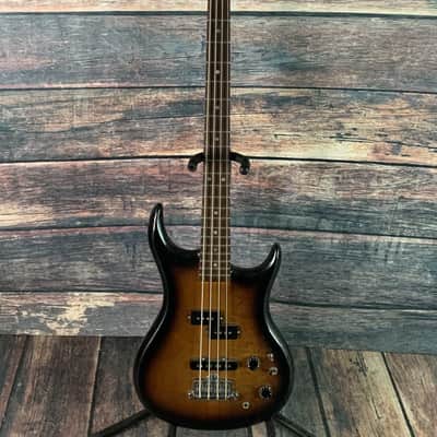 Used Vantage X-99 4 String Electric Bass with Gig Bag- Sunburst image 1