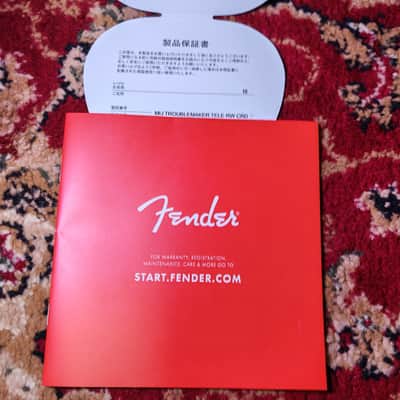 2019 Fender Japan Troublemaker Telecaster Crimson Red, Mahogany Body and Neck, Full set,MIJ JD19 Bild 25