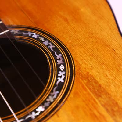 Manuel de Soto Y Solares ~1900 classical guitar - very similar to Antonio de Torres' guitars + video! image 15