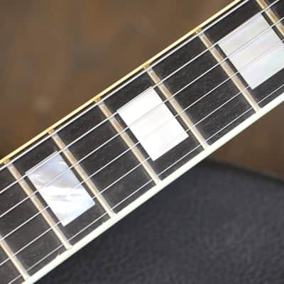 1976 Gibson Les Paul Custom Electric Guitar Black Ebony + OHSC image 10
