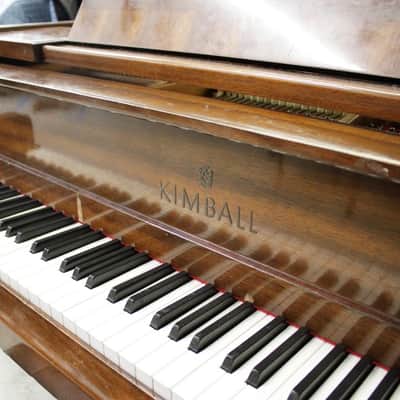 Kimball 582H 5'8" Grand Piano 1987 - Walnut **Message for Shipping** image 3