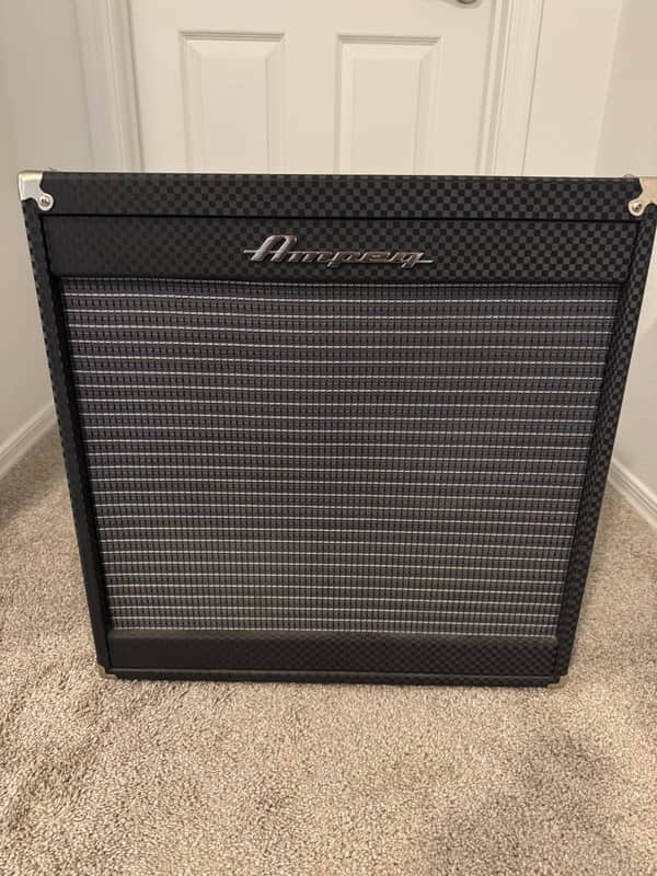 Ampeg PF-210HE Portaflex 450-Watt 2x10" Fliptop Bass Speaker Cabinet 2011 - Present - Black image 1