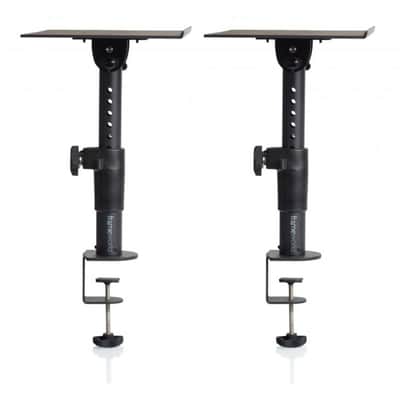 Gator Clamp-On Studio Monitor Stands (Pair) - Black image 2
