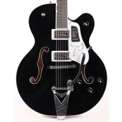 Gretsch Falcon Hollowbody with String-Thru Bigsby Black 2025 image 1