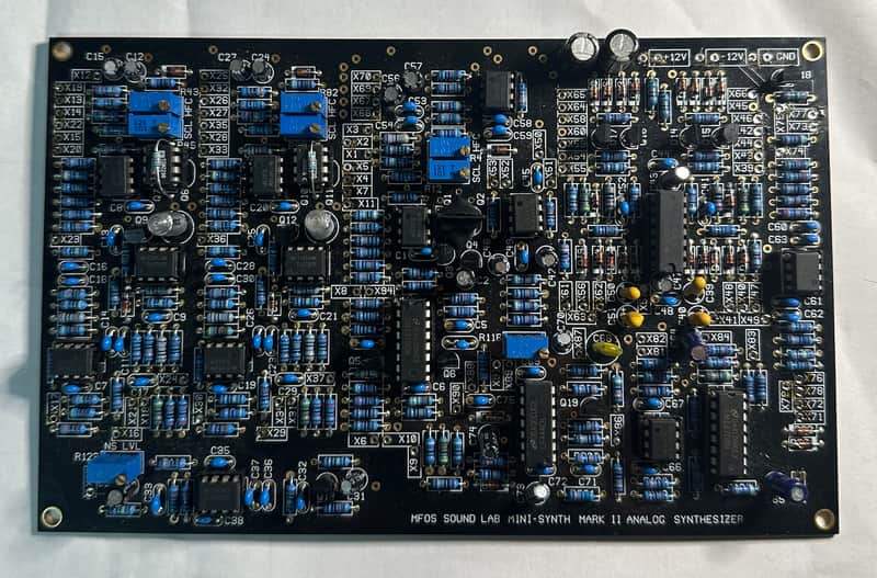 MFOS Sound Lab Mini-Synth Mk II PCB + PANEL/BOX image 1
