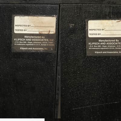 KLIPSCH HERESY II Vintage Speakers - Professionally Restored 1-Year Warranty image 14