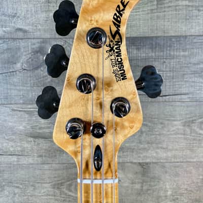 Ernie Ball Music Man Sabre Bass 1988 Blueburst image 13