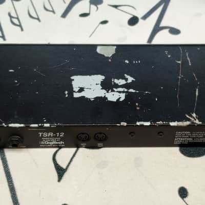 DigiTech TSR-12 Studio Reverb / Multi-Effects Processor [1994] - Black image 2