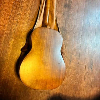 K&K (United) 1950’s vintage Baritone Ukulele mahogany & Brazilian rosewood w original soft case image 2