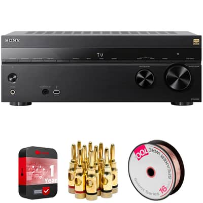 Sony STR-AN1000 7.2 ch Home Theater 8K A/V Receiver w/ Accessories + Warranty Bundle image 2