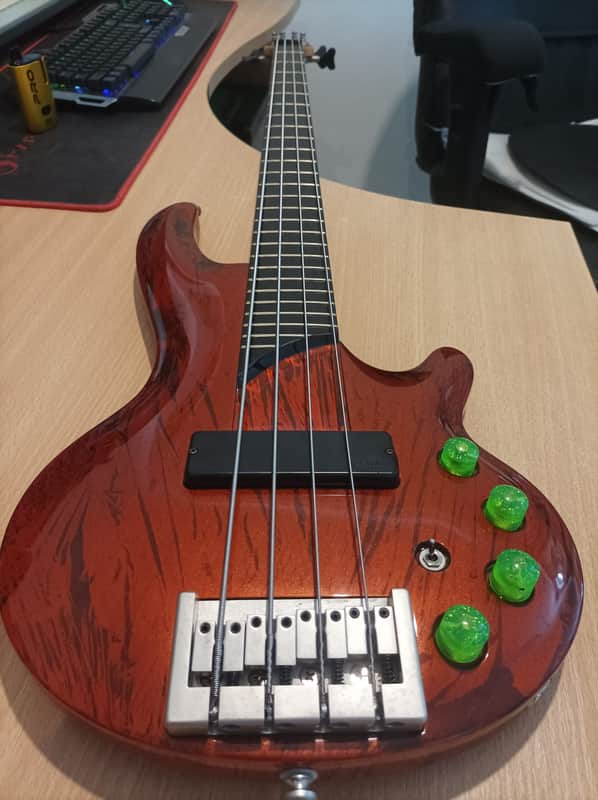 Cort Curbow 4 Bass Cherry Red Sparkle image 1