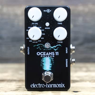 Electro-Harmonix Oceans 11 Reverb 11-Different Reverb Type Compact Effect Pedal image 1