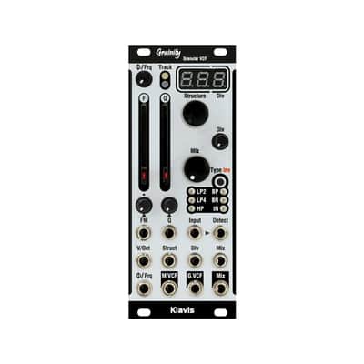 Klavis Grainity (Silver) - Digitally-controlled full-analog granular + multimode VCF [Three Wave Music] image 2