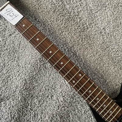 Custom Black Electric Guitar, Mahogany Body, Maple Neck, Rosewood Fingerboard image 3