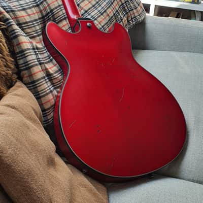 Ibanez ASV10A-TRL Artcore Vintage with Pine Fretboard 2018 - Transparent Cherry Red Low Gloss image 9