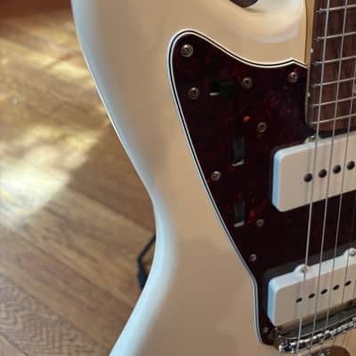 Fender Vintera ‘60s Jazzmaster - Olympic White w/Mighty Mite replacement neck image 6