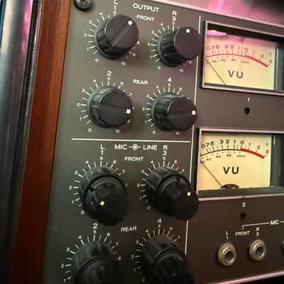 TEAC A-3440S 1/4" 4-Track Reel to Reel Tape Recorder 1970s - Silver image 5