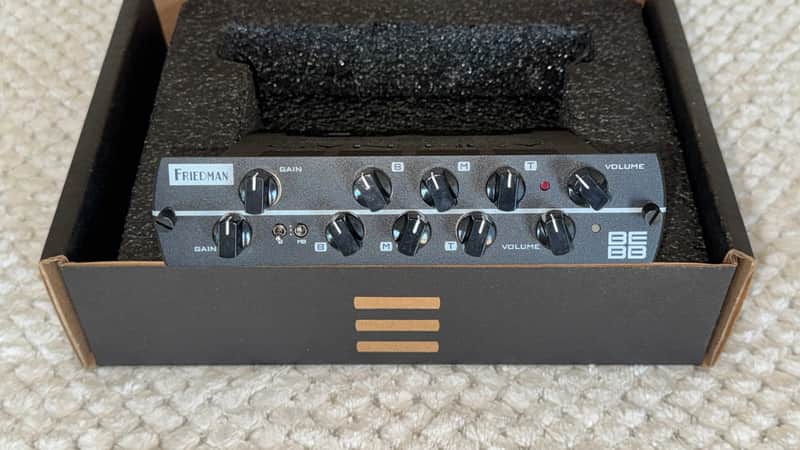 Synergy Friedman BE-BB 2-Channel All-Tube Preamp Module 2020 - Present - Black image 1