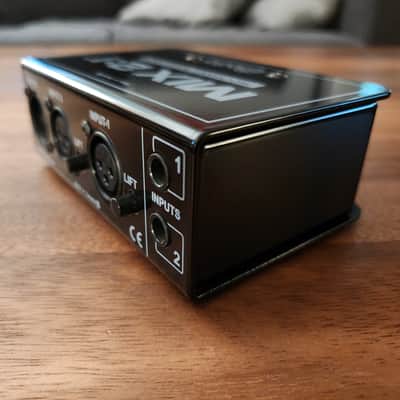 Radial Mix 2:1 Passive Stereo Summing Mixer, black image 4