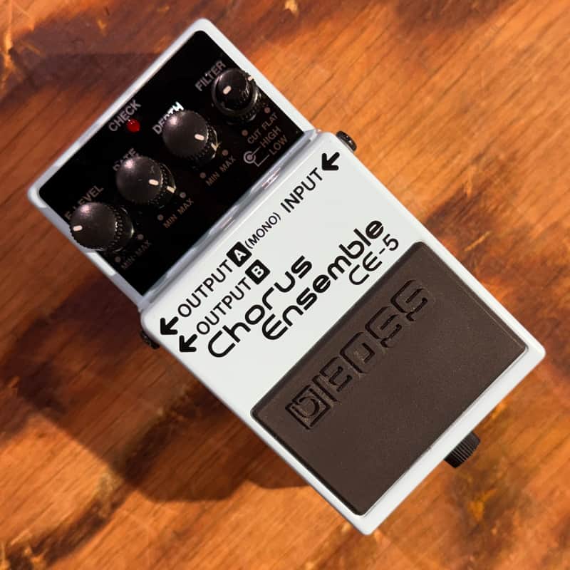 Boss CE-5(a) Chorus Ensemble (Dark Gray Label) 2001 - Present - Blue image 1