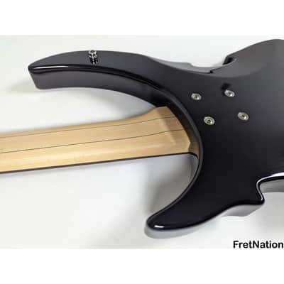 Warwick RockBass Vampyre 5-String Bass Solid Black MEC Active 2-Band 9.72 Pounds RB D 561288-21 image 12