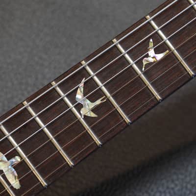 1999 PRS Custom 22 Quilt Top Electric Guitar Amber Burst + HSC image 9