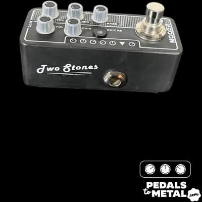 Mooer 010 Two Stone Micro Preamp 2010s - Black X14278 image 2
