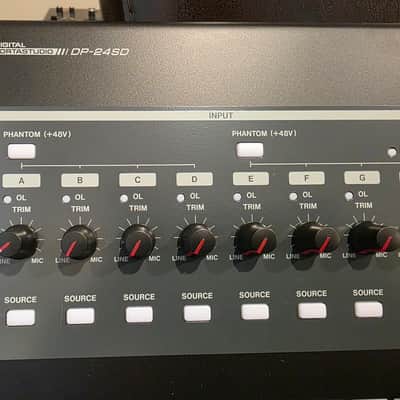 TASCAM DP-24SD 24-track Digital Portastudio 2015 - Present - Black image 4