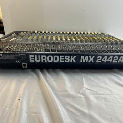 BEHRINGER EURODESK MX 2442A Mixing Console Works- No Power Supply - read image 11