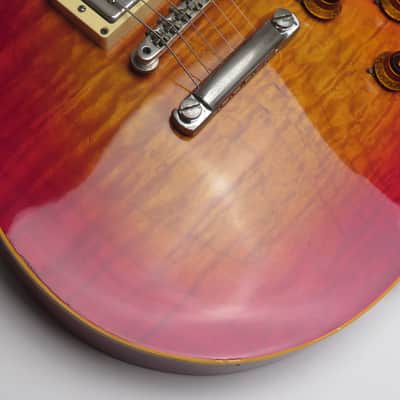 1982 Gibson Les Paul 59 Reissue Cherry Sunburst - "One Off" Kalamazoo Early 59 RI - Super Flame Top Used – Very Good image 16