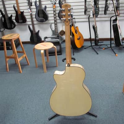 Alvarez AEG80ce Armrest Artist Elite Series Acoustic Electric Guitar - Natural image 6