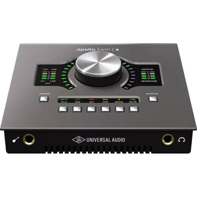 Universal Audio Apollo Twin X USB DUO Heritage Edition, (2) XLR Cables, (2) 1/4 Cable, Presonus HD9 Bundle image 4