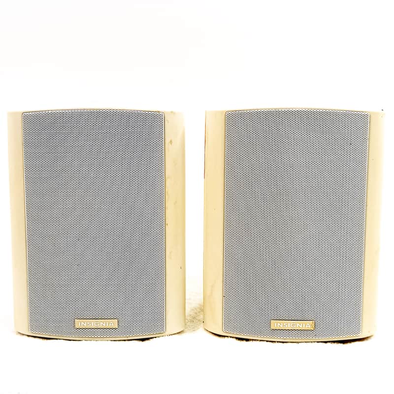 INSIGNIA NS-E2111 Indoor/Outdoor Speakers – Reliable Performance & Great Value image 1