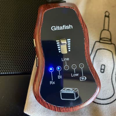 GitaFish Wireless Guitar System GitaFish 2020 Brown Black image 5