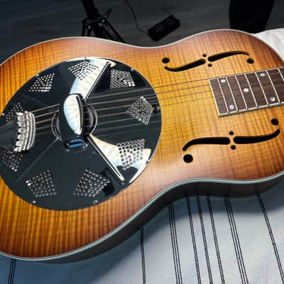 National Resophonic Estralita Deluxe Resonator Guitar image 6