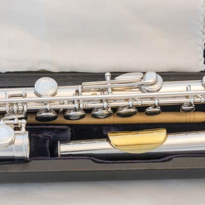 Gemeinhardt KG Special Professional Flute *All Solid Silver *Open-hole *B-Foot *Cleaned & Serviced image 9