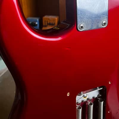 Tokai “Goldstar Sound” MIJ Stratocaster – Candy Apple Red – Early 1980s w/ Vintage Ibanez Hardcase image 15