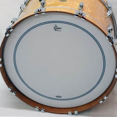 Gretsch USA Broadkaster Antique Pearl 4-pc Kit image 10