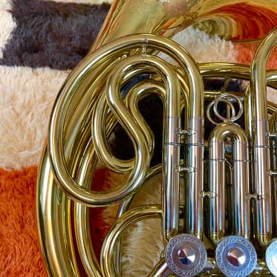 RS Berkeley Double French Horn F/Bb 4 Valve With Case And Mouthpiece (See Video) image 5
