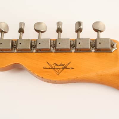 Fender Custom Shop '59 Telecaster Custom Relic Maple Neck Wide Fade Chocolate 3-Colour Sunburst CZ568968 image 5