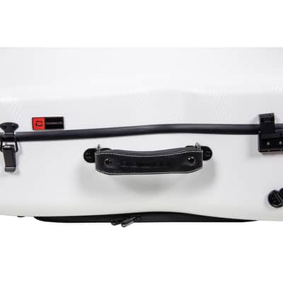 Crossrock 4/4 Cello Case, Carbon Fiber Composite with Wheels , Lightweight Flight Case image 7
