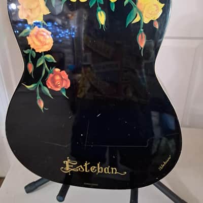 Esteban Limited Edition Spanish Rosas A/E Classical Guitar image 2